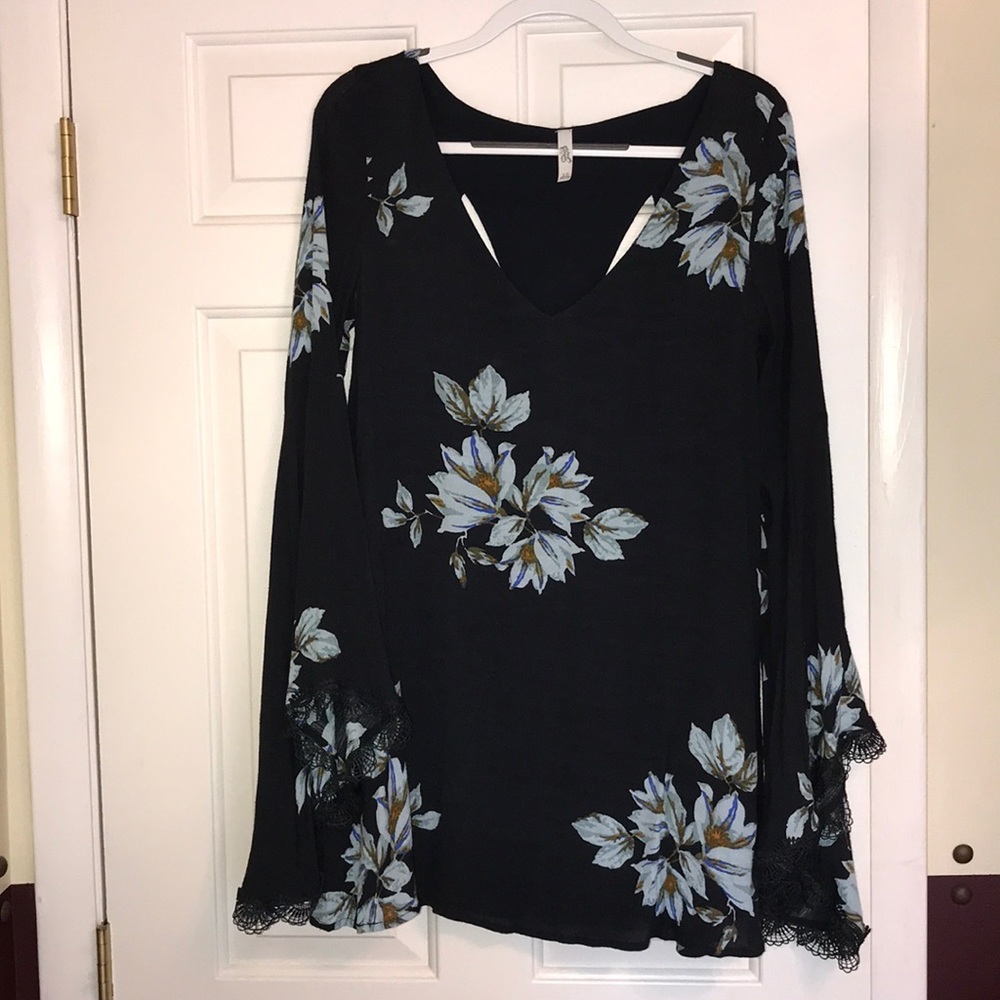 Free People Mini Floral Dress